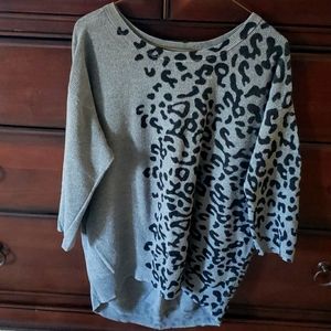 Apt 9 Animal Print Sweater